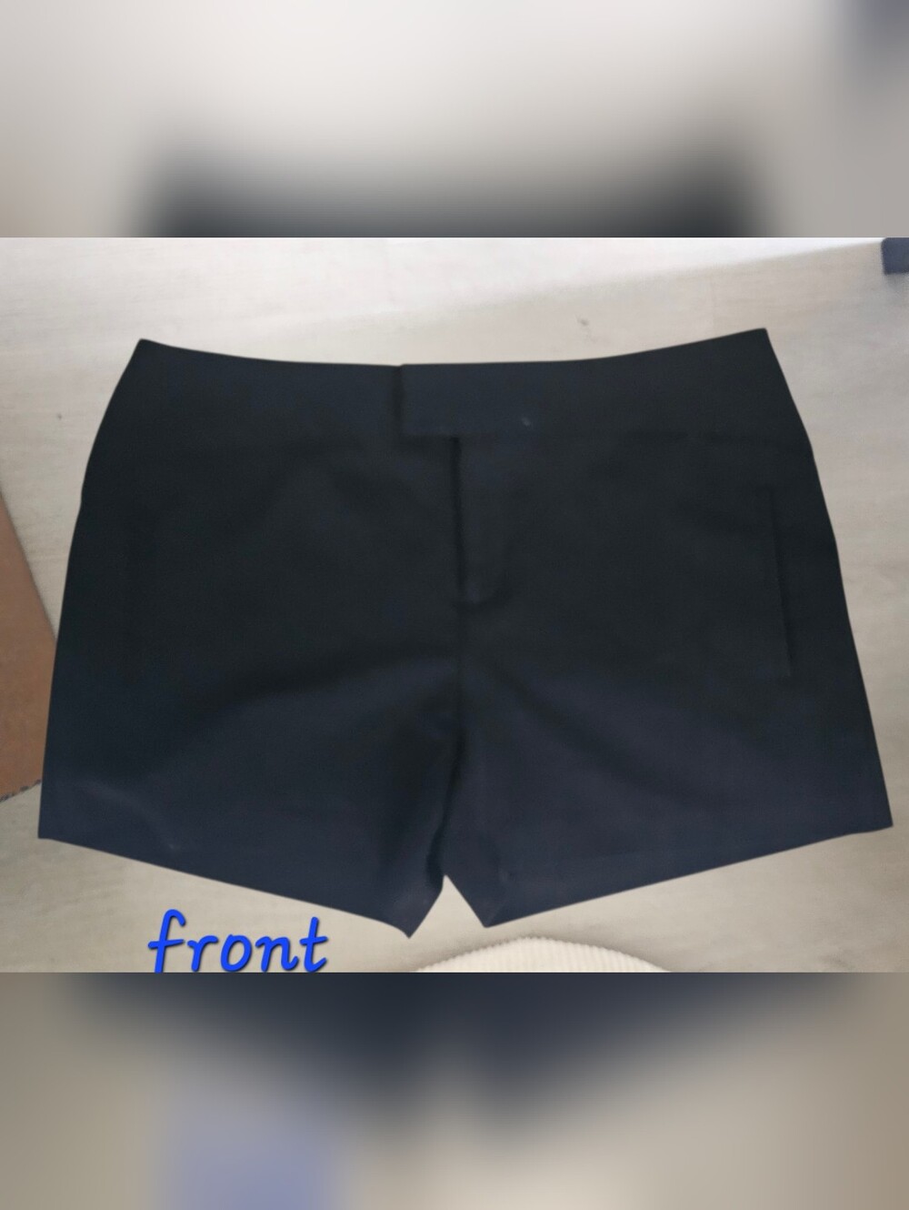 Daisy Fuentes Black Women's Tailored High-Waist Shorts Size 8